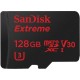 SANDISK Extreme microSDXC 128GB UHS-I Clase 10 SDSQXAF-128G-GN6MA